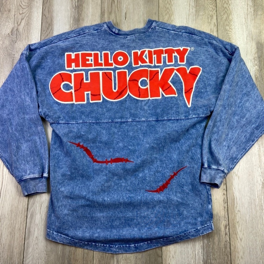 Hello Kitty Chucky Blue Denim Jersey